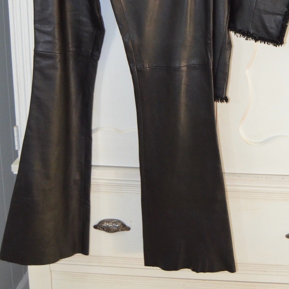 Leather Jacket / pant. Cache - Picture 4 of 4